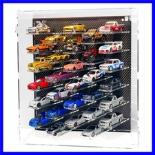 Display Case Compatible with Hot Wheels  Matchbox Cars,1/64 Scale Diecast Ca...