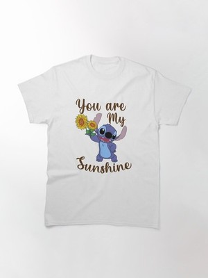Disneyworld You Are My Sunshine Stitch Classic T-Shirt Unisex Style
