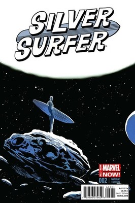 The Silver Surfer Comic Book Cover GLOSSY POSTER PRINT 16''x24'' HOME DECOR