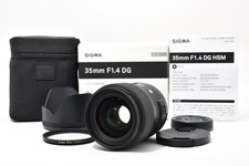 Excellent Condition Fully Functional SIGMA 35mm f 1.4 DG HSM Art Sigma SA Mount