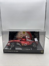 Hot Wheels 1/24 F2002 Michael Schumacher F1 Formula Ferrari Car & CD Rom (159)