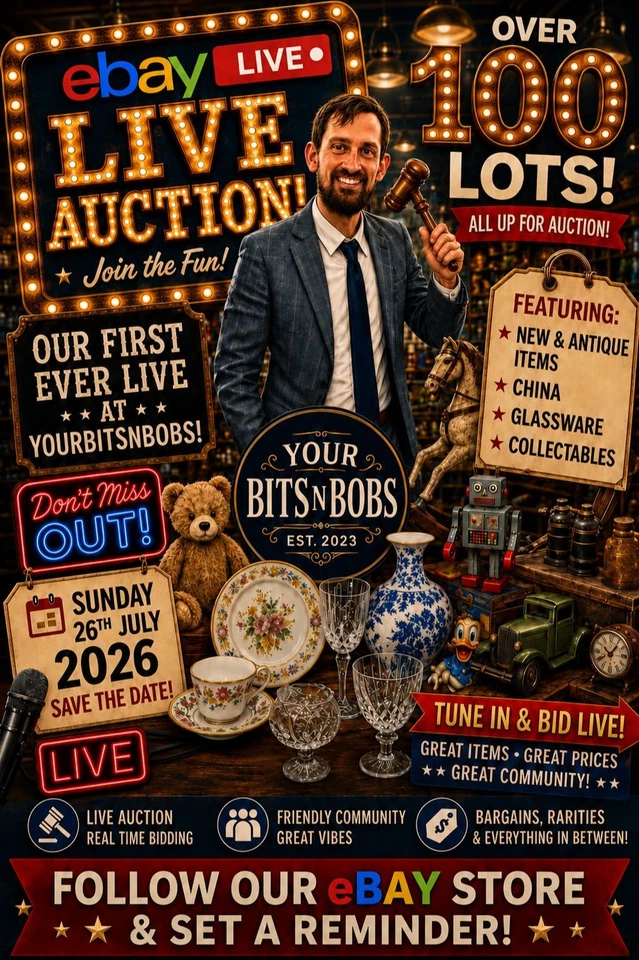 Our Very First Live - New Stuff, Collectables, Antiques and so much more