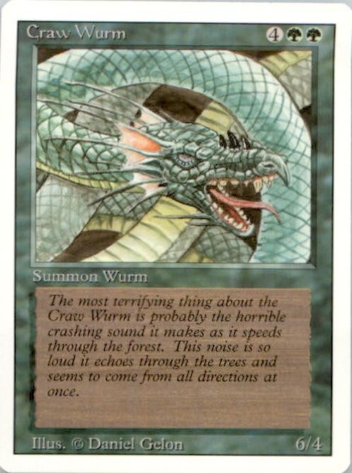 Craw Wurm Revised Edition NM