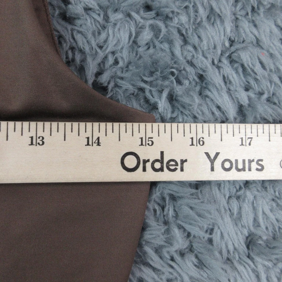 Body Nine Britton para mujer pequeño marrón cuello en V sin mangas elástico básico Foto 3 de 4