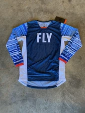 Fly Racing Youth Kinetic Mesh Jersey Red/White/Blue YX | 376-334YX