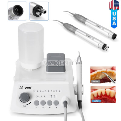 VRN Dental LED Ultrasonic Scaler A8/Super Sonic Air Perio Scaler Handpiece 2/4H