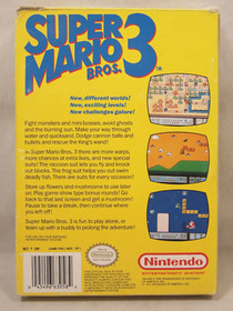 Super Mario Bros 3 (Nintendo Entertainment System | NES) SOLO SCATOLA