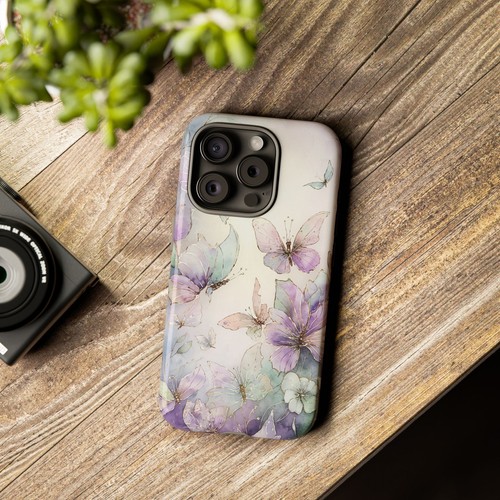 Spring Butterfly Phone Case, Elegant Nature-Inspired Design Cover | X53 - 第 44/272 張圖片
