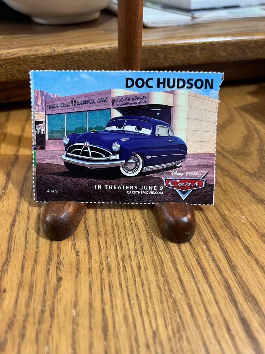 Promo Trading Card Walt Disney Pixar Cars The Movie Doc Hudson