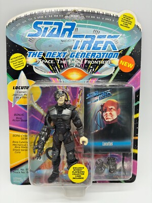 Star Trek Next Generation Playmates Locutus Action Figure Sealed 1995