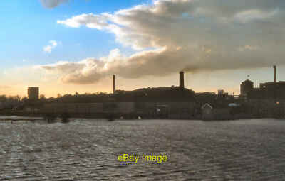 Photo 6x4 John Smith's Brewery and River Wharfe, Tadcaster The ''lake c1979