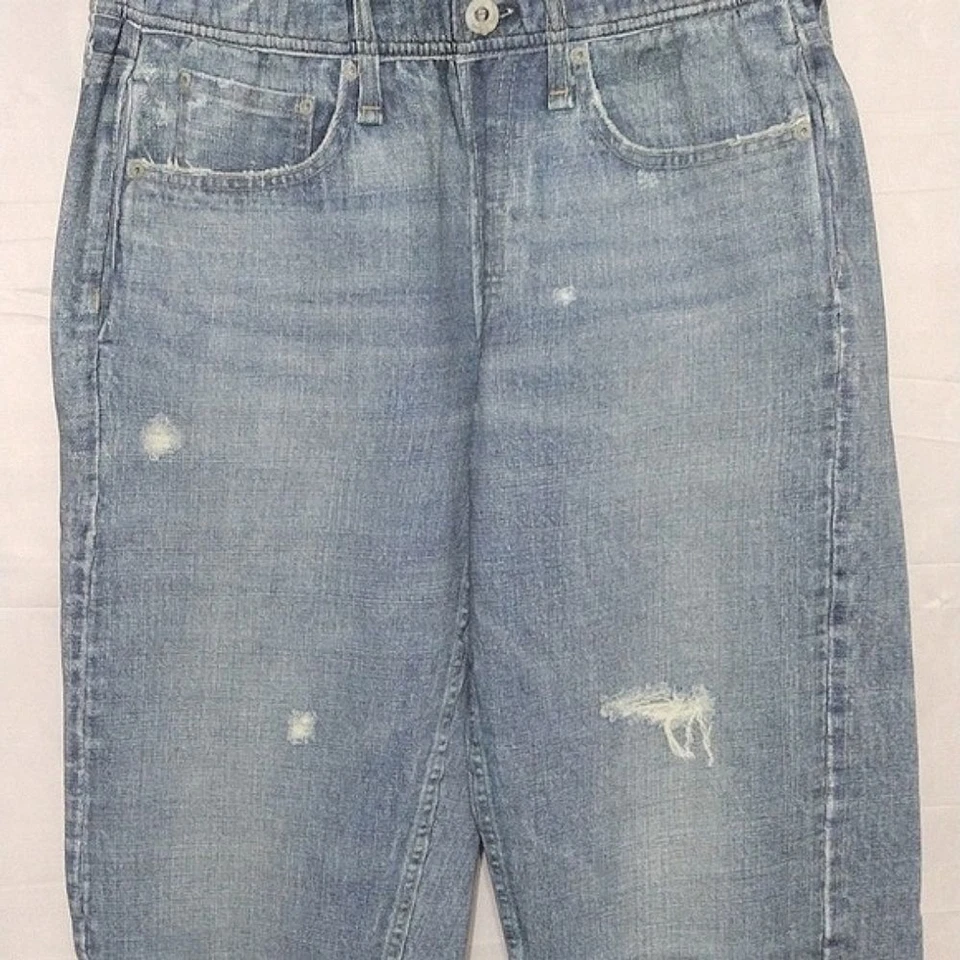 Joggers Rag & Bone Miramar Original Trompe L'OEIL Sheffield Distress Denim Print Foto 4 de 4