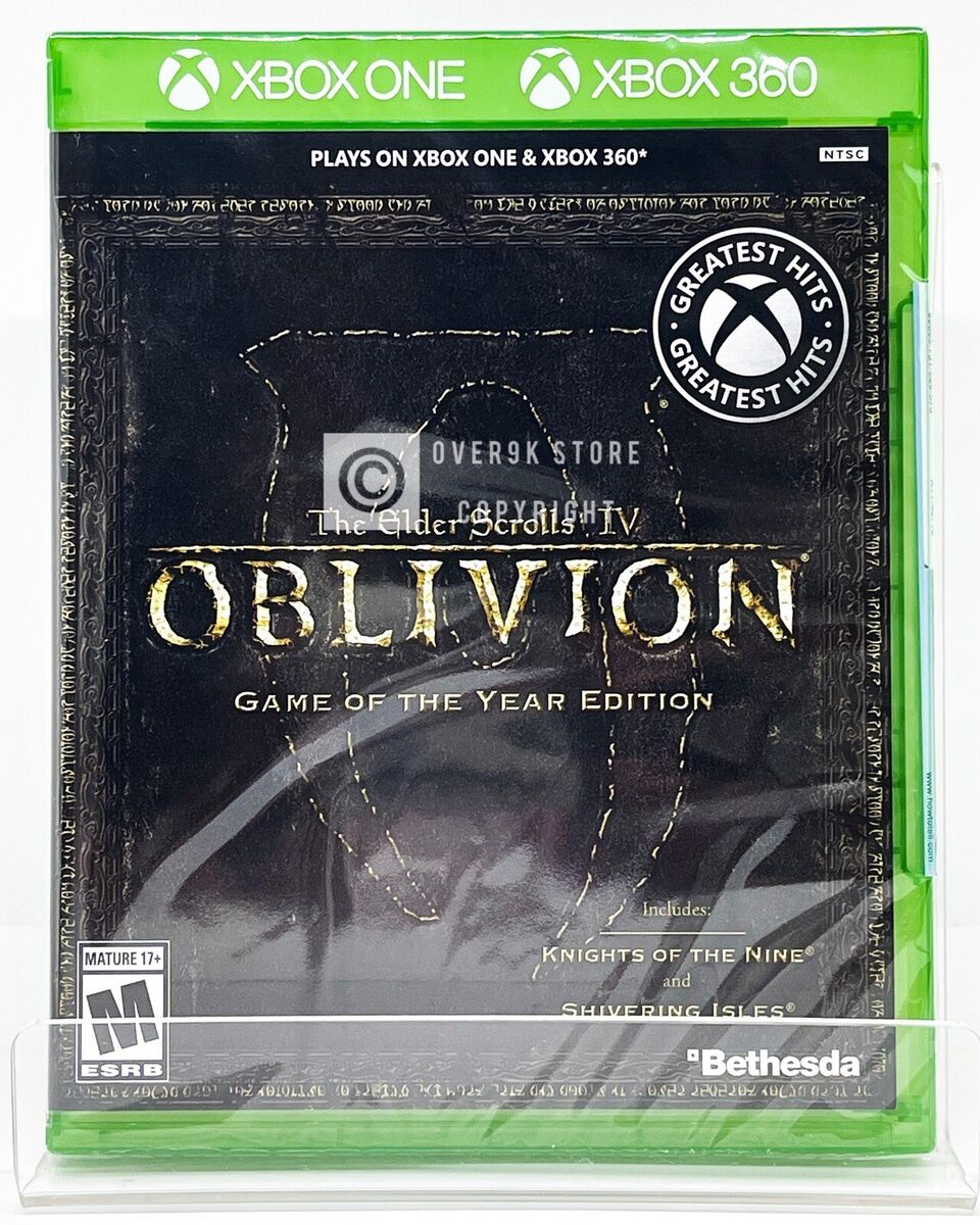 Elder Scrolls IV Oblivion Game of the Year Edition: Xbox 360 Xbox One Brand  New 710425392849