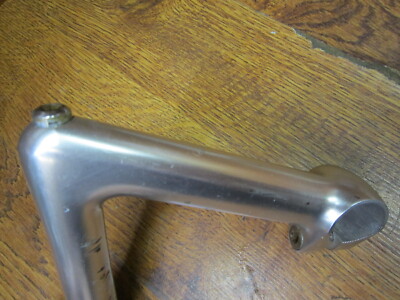 Potence Vélo Route Cinelli Milano 1A, 26,4 Mm, Alliage Argenté, Vintage