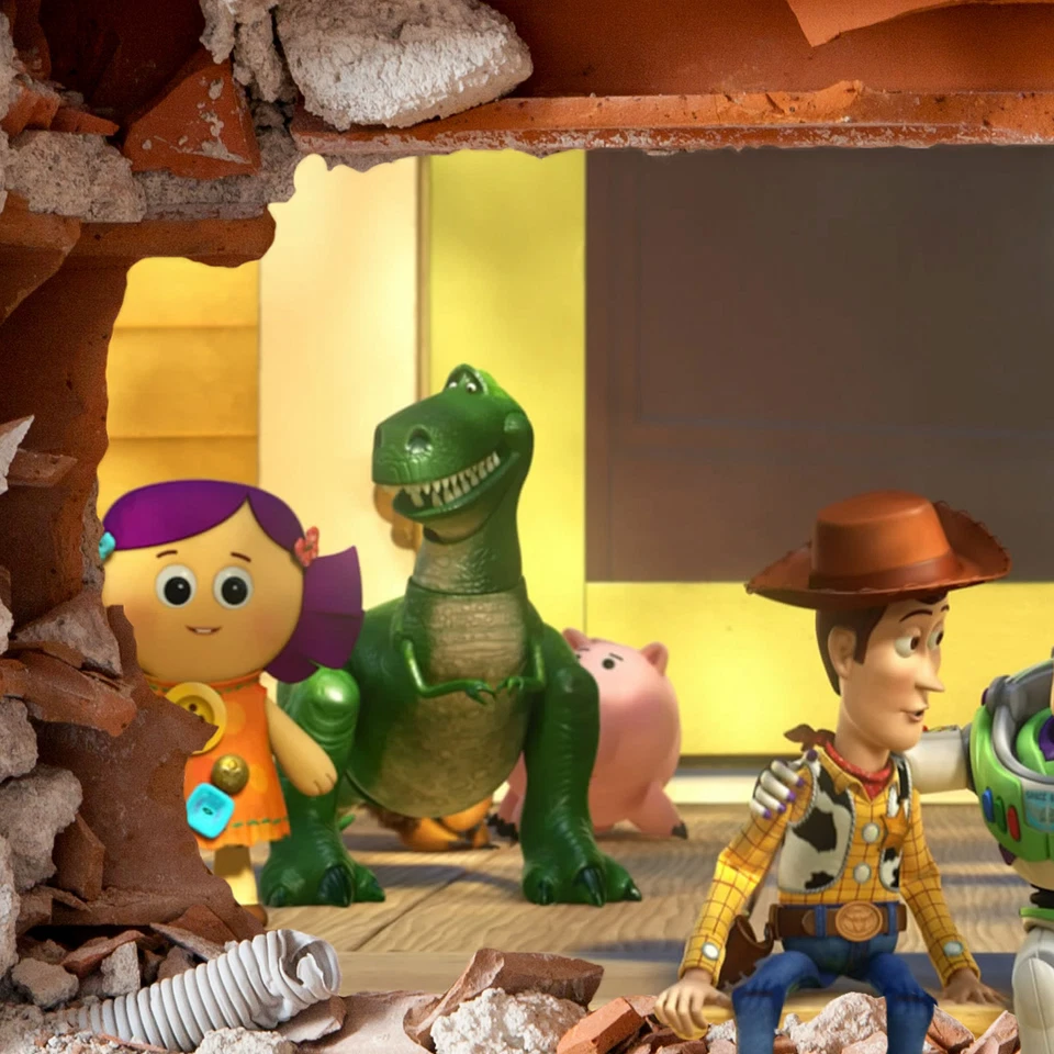 TOY STORY WALL STICKER 3D BOYS GIRLS BEDROOM VINYL WALL ART DECAL - Image 3 of 3