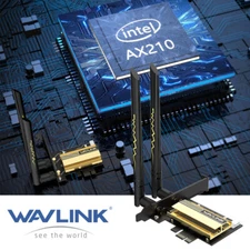 PCIe WiFi Bluetooth Network Card 5400Mbp Tri-Band 2.4/5/6g Wireless wifi Adapter