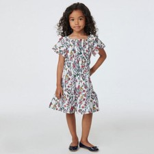 NWT Janie and Jack The Rooftop Dress Floral Girls Size 10