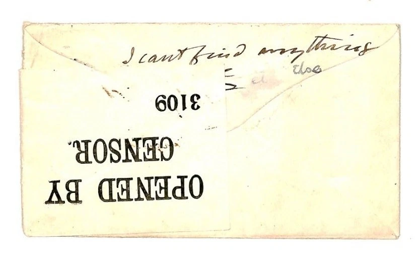 GB *NATURAL HISTORY MUSEUM* 1918 WW1 Official RARE CACHET Censor Cover USA T94a - Image 4 of 4