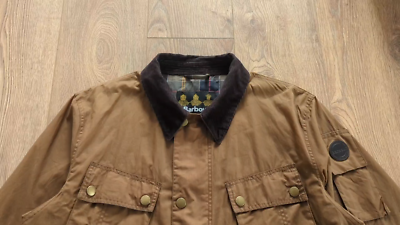 Barbour Lowland Wax Men's Jacket Brown Size XL Waxed Cotton | eBay
