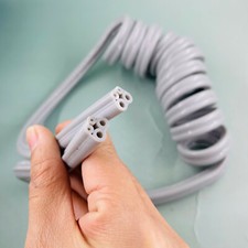 1Pz Tubo Spirale Dentale Tubo Composito 4 Fori Tubo Manipolo Dentale