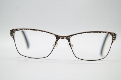 Marion Ramm 57F625O Gold Bronze Oval Brille Brillengestell eyeglasses