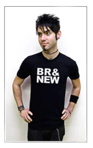 Brand New Deja Entendu T-Shirt – Pop Punk Emo Band Logo BW Tee - Picture 5 of 19