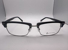 LAZZARO ENRIQUE 53/19-145 Marge Black Men  s Eyeglass Frames WW920