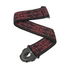 Planet Waves 50PLA12 Planet Lock Electric Or Acoustic Guitar Strap, Voodoo