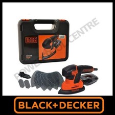 Black & Decker KA2500K-GB 240 Volt 120 Watt Corded Orbital Detail Mouse Sander