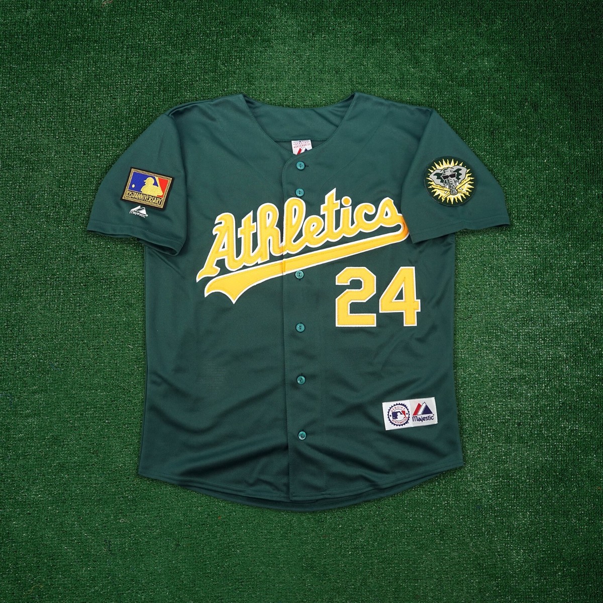 Rickey Henderson 1994 Oakland Athletic 125th Anniv. Men's