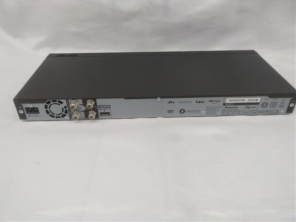 Panasonic DMR-2W202 Blu-ray Recorder 2TB Good Condition Used Panasonic DMR-2W202 Blu-ray Recorder 2TB Good Condition Used