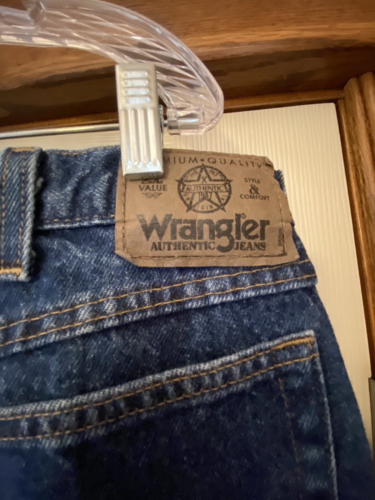 Wrangler ProGear Upland Jean Brush Guard Denim Straig… Gem
