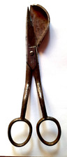 SOLINGEN GLAUBERG SCISSOR, CANDLE, WICK,RARE,ANTIQUE, TURN OF THE CEHTURY #46.V