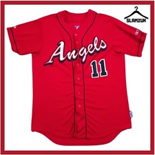 Los Angeles Angels Baseball Jersey Majestic Large Alternate #11 MLB 2000s GI4