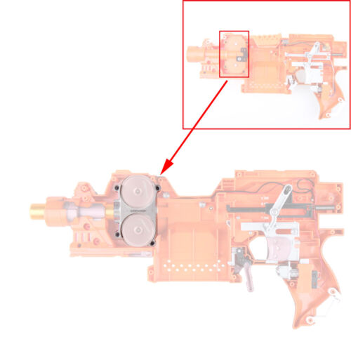 Workermod Flywheels Upgrade Cage Metal for Stryfe / Rapidstrike CS-18 Modify Toy - Picture 2 of 17