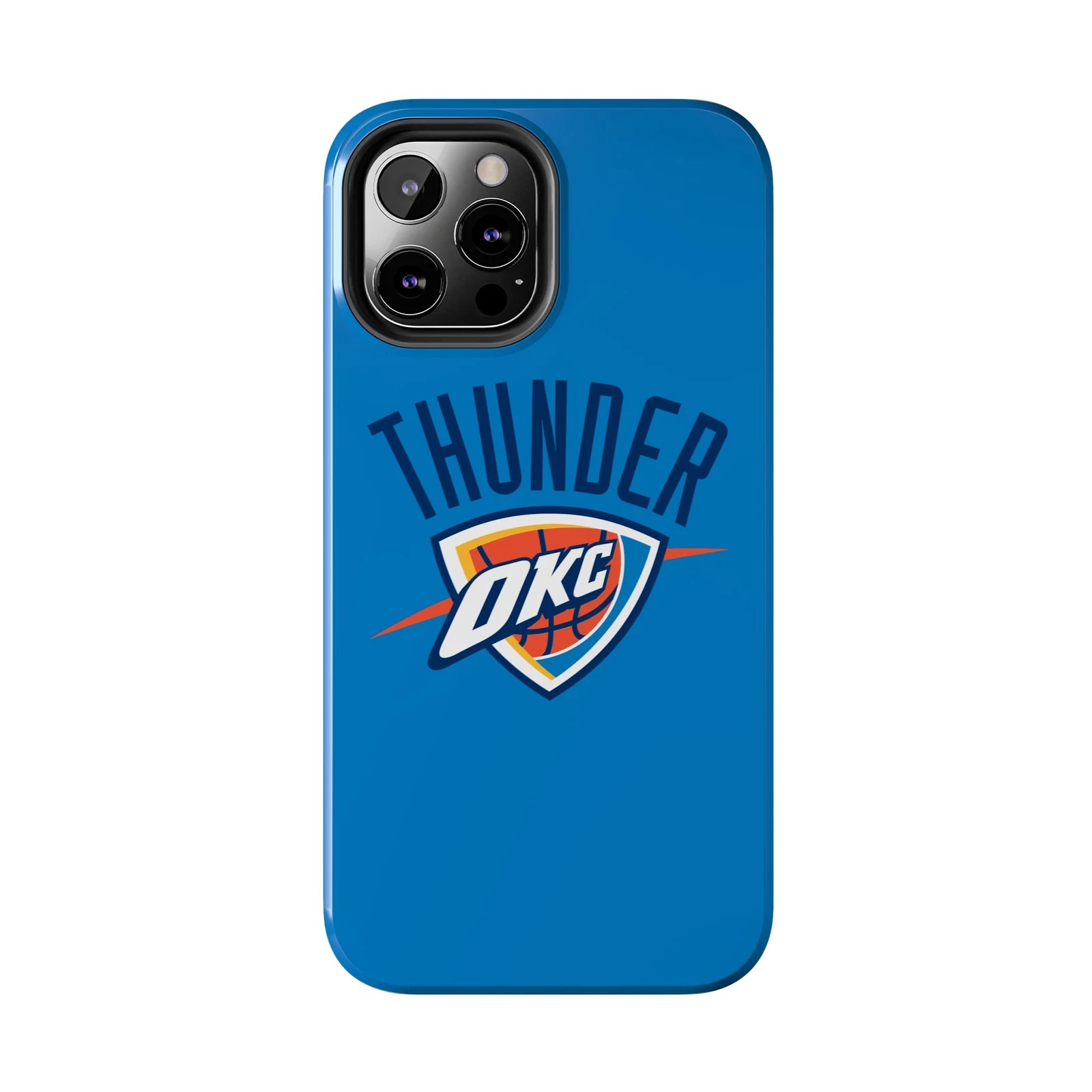 OKC Thunder Tough Phone Case, NBA Finals Playoffs, iPhone Samsung - Basketball