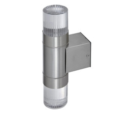 Biard LED Stainless Steel Contemporary Wall Light - Up Down Wall Light