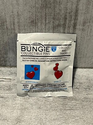 Destiny 2 Bungie Foundation Pin with Planet of Peace emblem