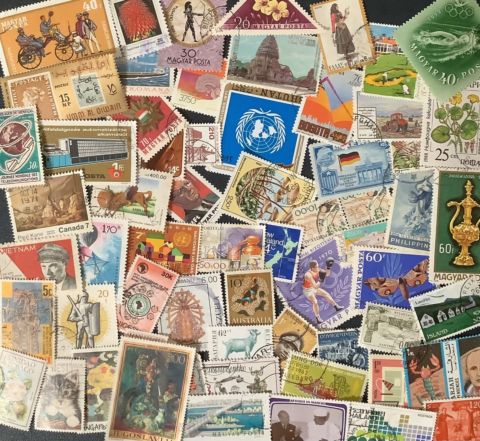 3 ounces (600) World Vintage Postage Stamp Lot collectors or crafts eBay
