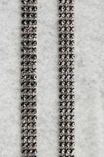 Decorative Adjustable Fashion Bra Straps-Black Mesh Style