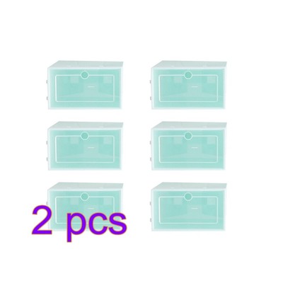  12 PCS Schuhaufbewahrungsbox Stapelbarer Schuhkarton Schuhorganizer