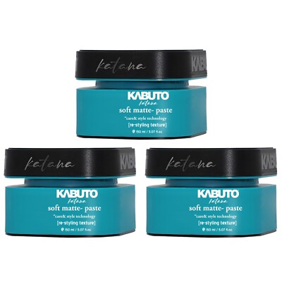KABUTO KATANA - Soft Matte Paste (care & style technology) 150 ml - (3Stück)