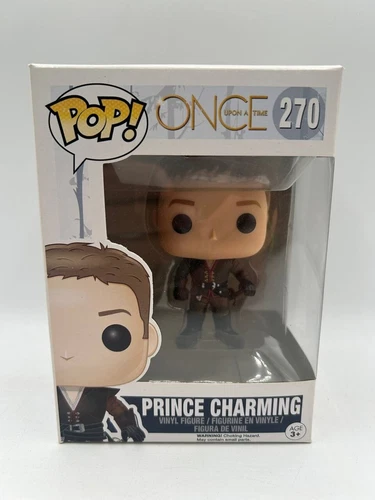FUNKO POP! Once Upon A Time Prince Charming 270 Tv Show Vinyl W/PROTECTOR! P67