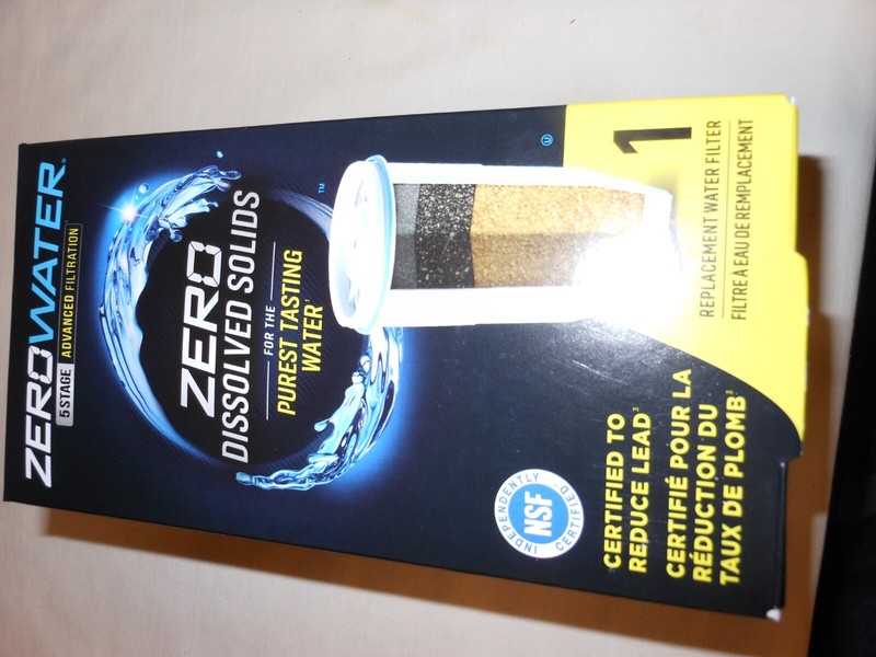 SEALED ZEROWATER 5 STAGE ION REPLACEMENT WATER FILTER #2-ZRG3-001-02