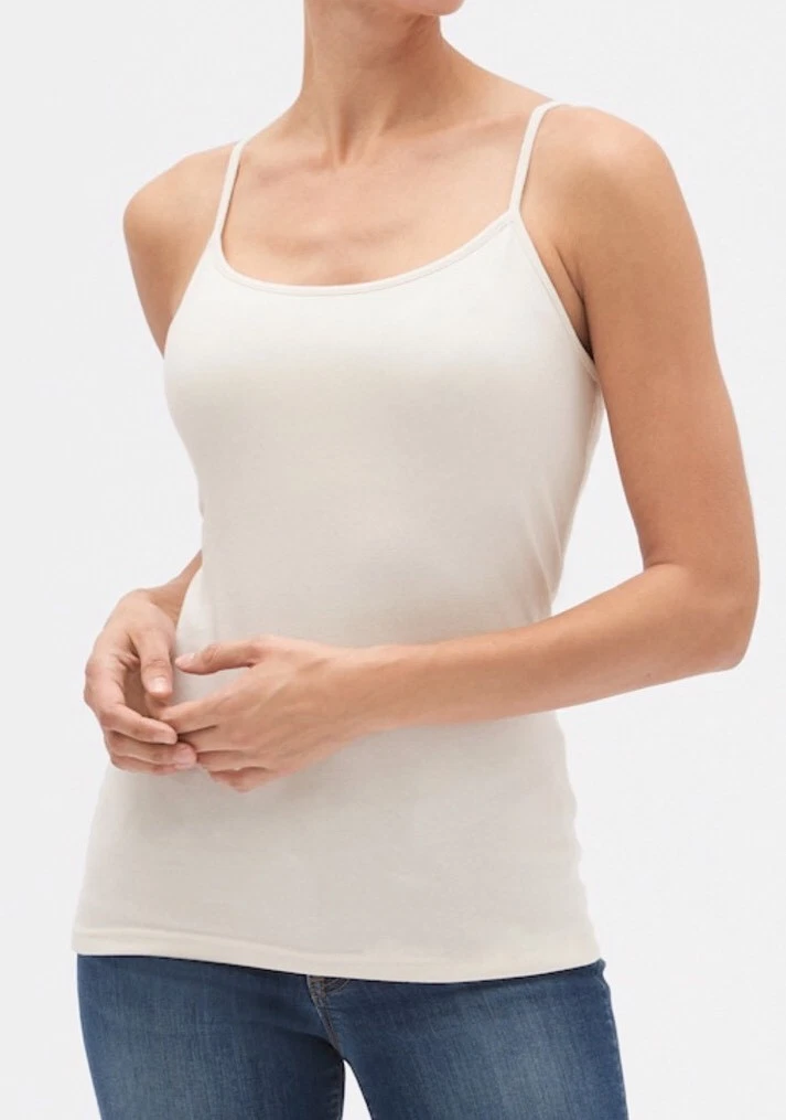 Gap camisole with built in bra discount