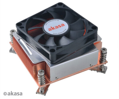 Akasa AK-CC7302BT01 2U CPU Kühler für Intel LGA1155, 1156 und 1366