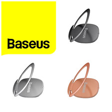 Baseus Finger Ring Holder Stickable Metal Thin Mobile Phone Mount 360° Rotate