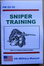 Sniper Training FM 23-10 1995, Paperback NEW