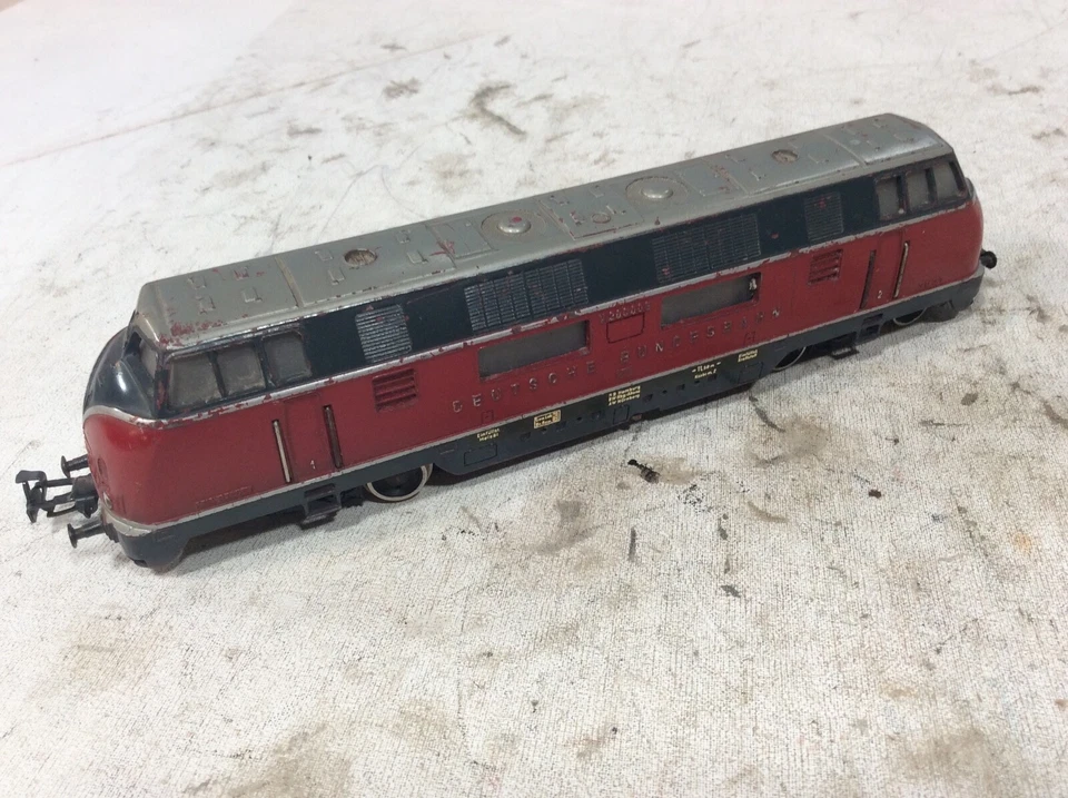 Marklin H0 3021 Postwar Diesel Engine V200 060 - Image 3 of 4