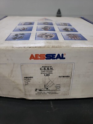 AESSEAL GBR511018/1 3.250 Cartridge Mounted Double Self-aligning Seal 3AVSS26V01
